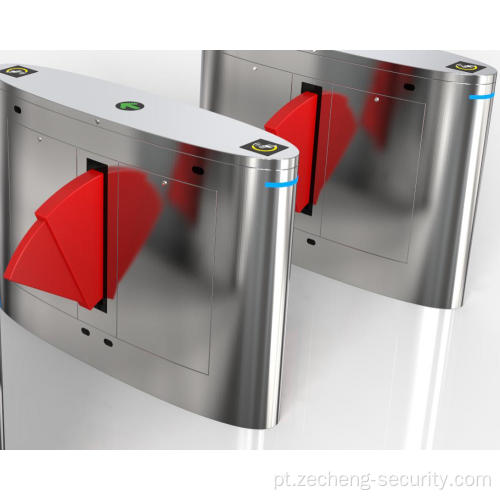 Segurança de controle de acesso Flap Turnstile Gate